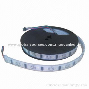 5V DC digital LPD8806 RGB LED strip, 2-year warranty